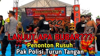 Sempat Dihentikan.. Penonton Bikin Rusuh  Jaranan Rogo samboyo putro Live Jetis Mojokerto