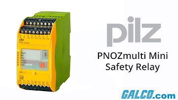 Pilz PNOZmulti Mini series of safety relays