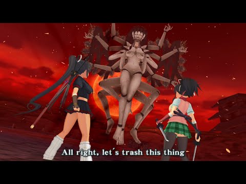 Senran Kagura 2: Deep Crimson part 24: True Orochi