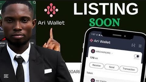 ARI WALLET UPDATE: Listing date & Withdrawal