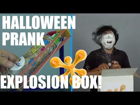 EXPLOSION BOX PRANK | Halloween Special | dArtofScience