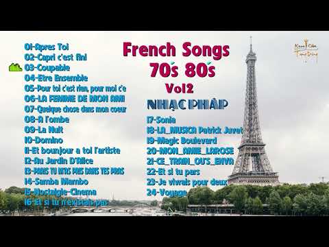 Video Nhạc Pháp French Songs 70s 80s Playlist Vol2 - youtube