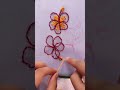 embroidery work 😀 💯 #embroidery #design #crochet #beautiful #sewing #handmade #tutorial #art