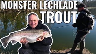 Monster Rainbow Trout Fishing at Lechlade  How To Catch Yourself a Big Rainbow Trout