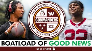 Commanders Fans Are Getting A BOATLOAD OF GOOD NEWS At Mandatory Minicamp Ft. Jayden Daniels