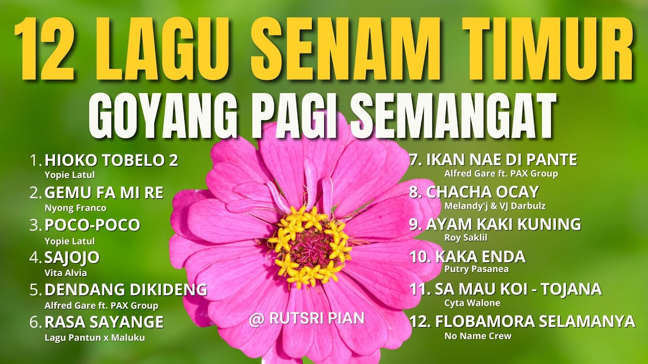 12 Lagu Senam Timur - Goyang Pagi Semangat