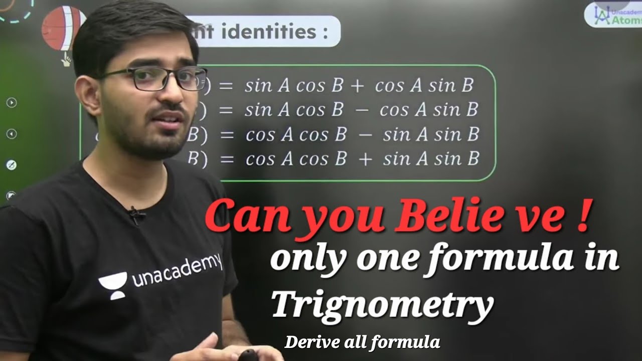 Trignometry |Derivation of all formula |Basic Concepts |