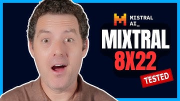 NEW Mixtral 8x22b Tested - Mistral