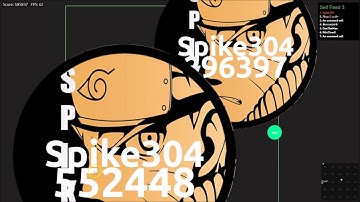 INSANE 1,000,000+ MASS SELF FEED GAMEPLAY ON ALIS.IO + NEW I