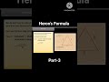 Herons formula class 9th  animateds part  3
