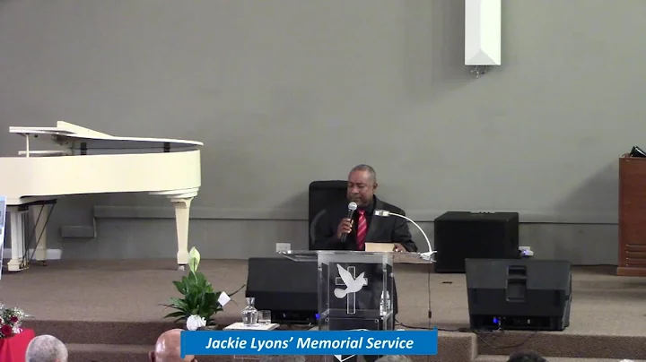 Jackie Lyons Memorial Service - 05/21/22