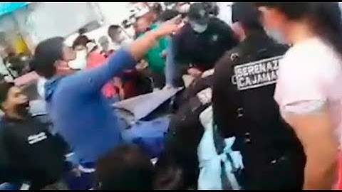 Joven de 17 años muere y su abuelita queda grave tras impacto de auto en Cajamarca