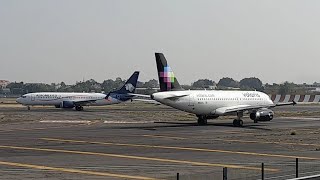 Desde el Mc.Puente tarde en el aeropuerto de la Cuidad De Mexico ✈️🇲🇽🛩