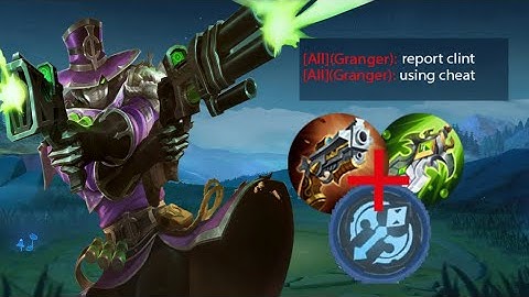 GLOBAL CLINT BEST 1 HIT BUILD 2025!!(100%BROKEN)😱| CLINT BUILD AND EMBLEM 2025| MLBB