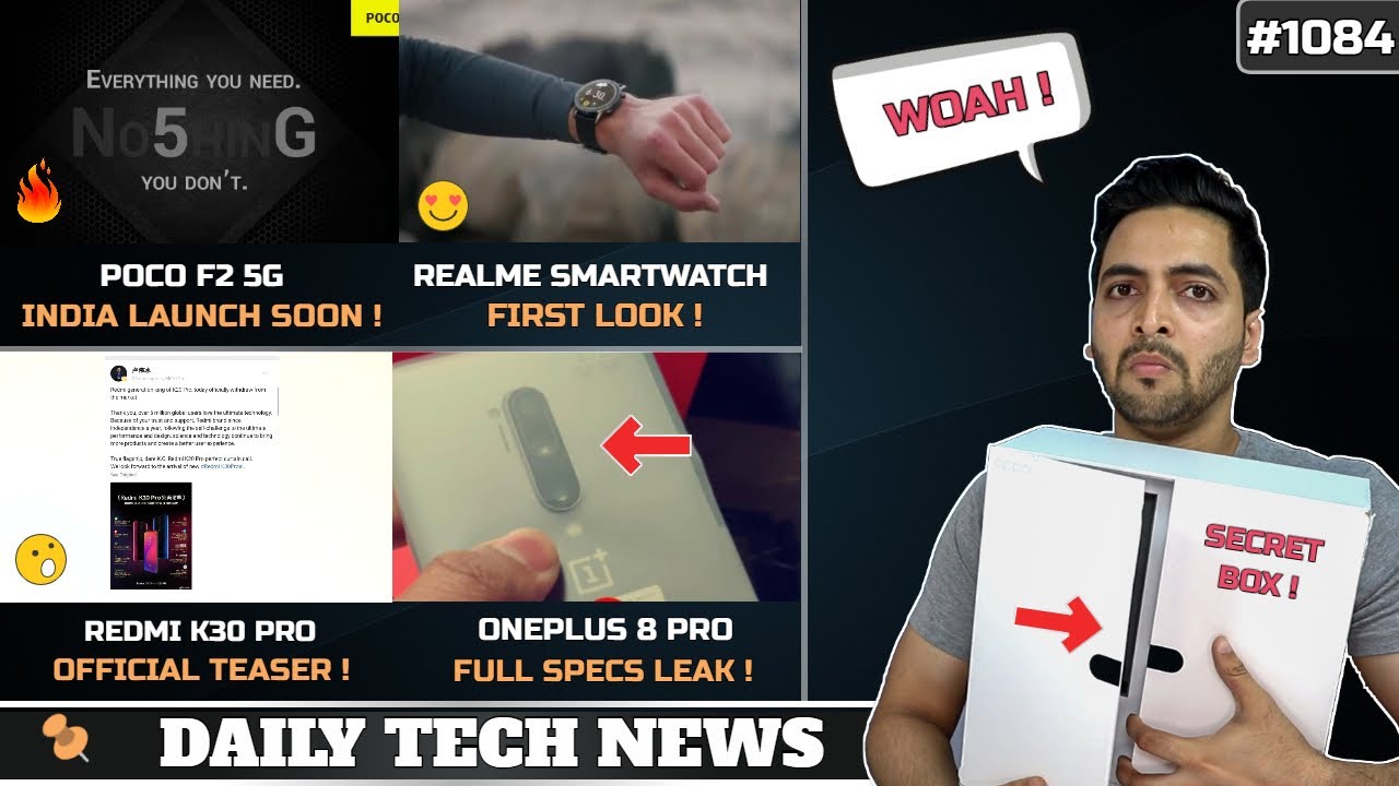 POCO F2 5G India Launch,Tencent 5G Gaming Phone,POCO X2 Android 11,Redmi K30 Pro Teaser,Realme Watch