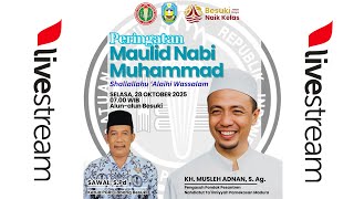 PENGAJIAN MULID NABI MUHAMMAD SAW ||  PGRI CABANG BESUKI Bersama KH. Musleh Adnan
