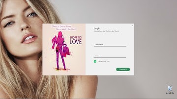 Login flat design For Winforms with Bunifu UI 現代設計用戶界