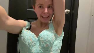 Try On Haul In Dressing Room With Costumes