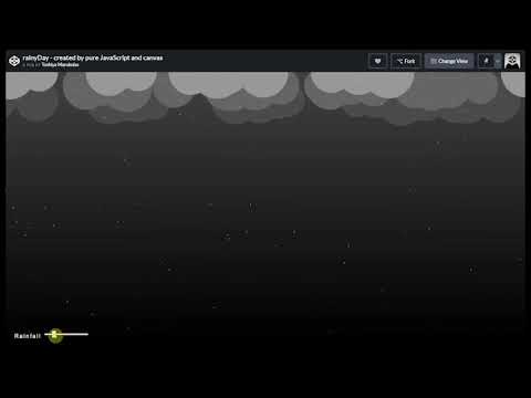 RainyDay  in JS