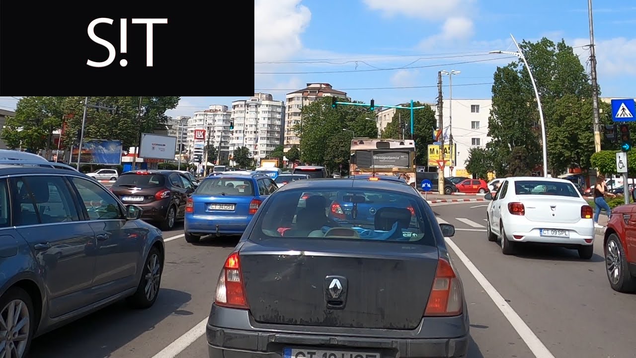 Strazi Si Bulevarde Din Constanta In Trafic