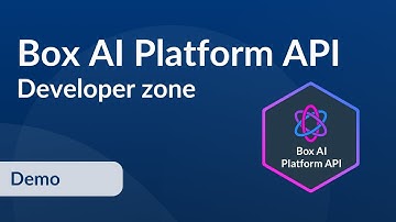 Box AI Platform API - Developer zone