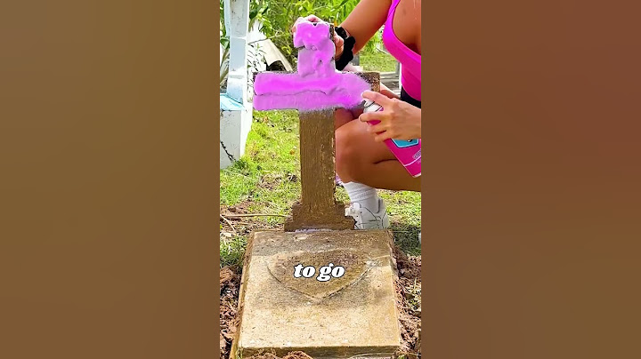 Cleaning a Tiny Baby Grave