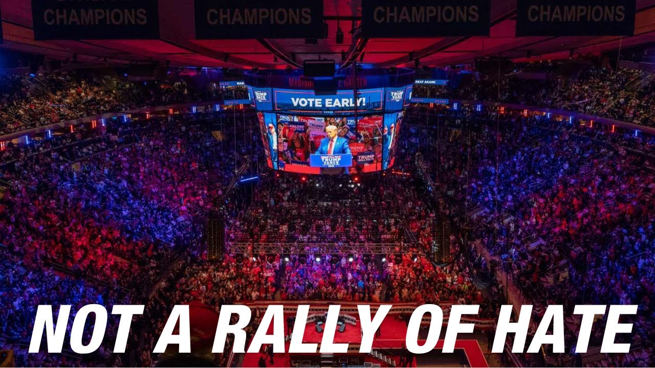 Trump Rally Msg Rem Trump Holds Rally At MSG - YouTube