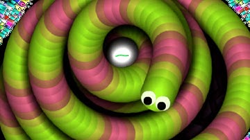 【 Slitherio YouTube 】Slitherio A.I Epic Monster vs Master Bots Slitherio Gamplay Record
