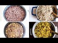 4 CÁCH NẤU CƠM GẠO LỨT DẺO NGON / ăn là nghiện không bị khô ( Best way to cook brown rice)