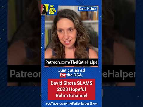 "CARTOONISH SUPER VILLAIN" - Rahm Emanuel DEMOLISHED By David Sirota