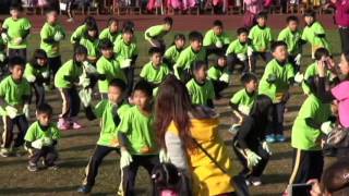嘉義縣竹崎國小-104年12月19日校慶大會舞 1-3年級沙灘派對好棒棒