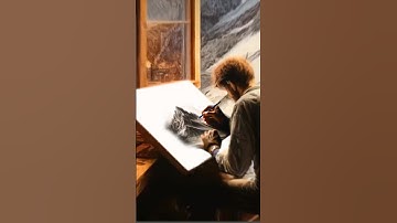 Infinite Pencil loop: Where Do Artists Really Come From? #pencilsketch #ytshorts #shorts