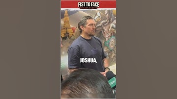 Oleksandr Usyk on Jake Paul Vs Anthony Joshua 😂 #boxing #usyk #funny