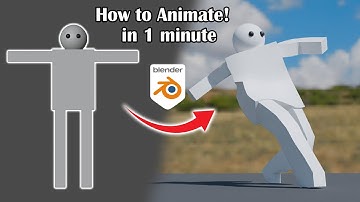 How to Create and Animate a 3D Model in Blender  | Easy Tutorial