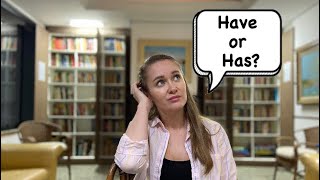 картинка: УРОК 31: РАЗНИЦА ГЛАГОЛА HAVE/HAS