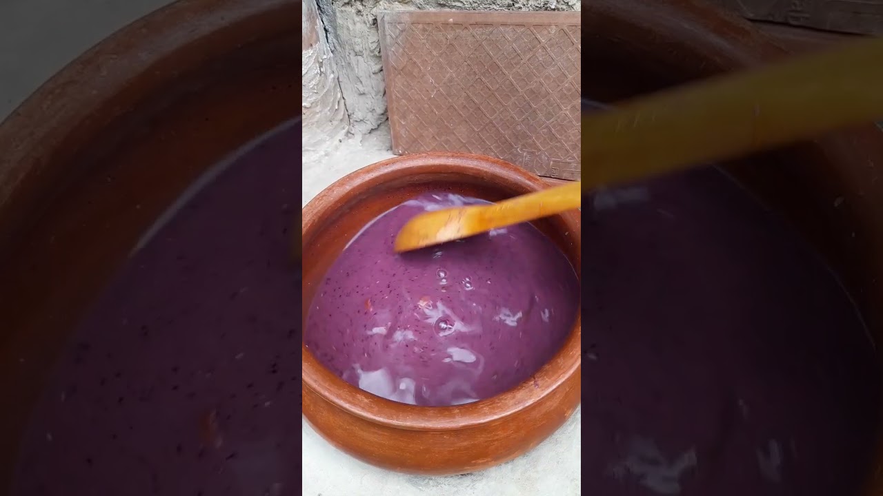 apí de maíz morado