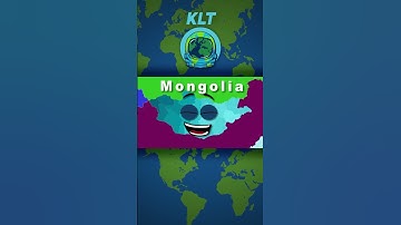 Mongolia Has 21 Provinces! | KLT Geography #shorts