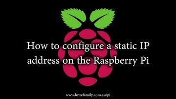 How to configure a static IP address on Raspberry Pi