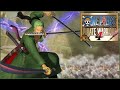 One Piece Pirate Warriors 4 Lorenor Zoro Gameplay/Moveset TGS Demo | OPPW4 Zoro Showcase [HD]