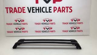 Land Rover Discovery Sport L550 2015- Roof Rack Cross Bars Pair Aluminium Black