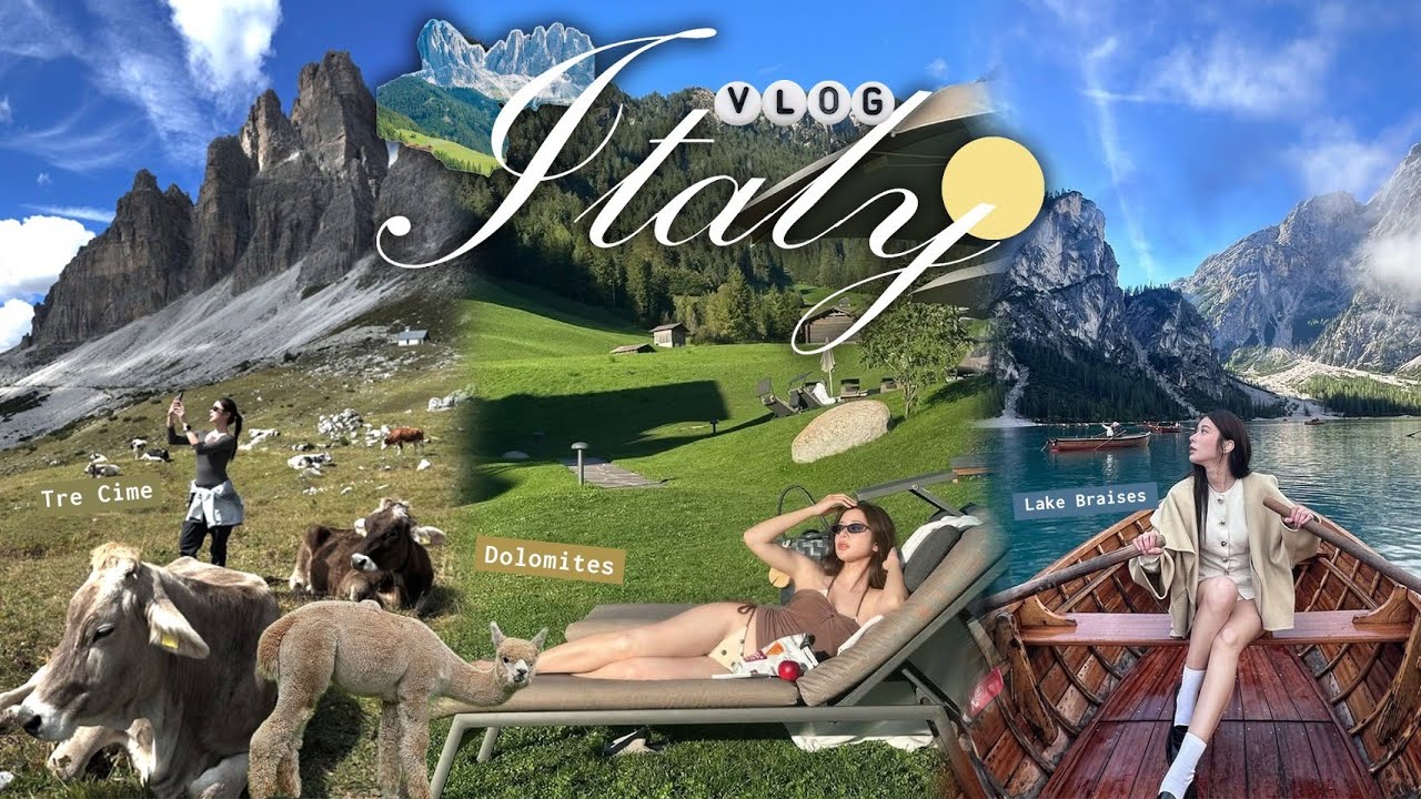 Italy Vlog l เช็คอิน Dolomites 1 ใน Bucket list ของเก้า ✨🌤️ | KaoSupassara