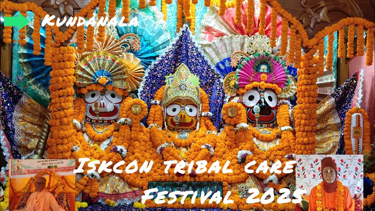 ISKCON Tribal care Festival 2025 at kundanala.