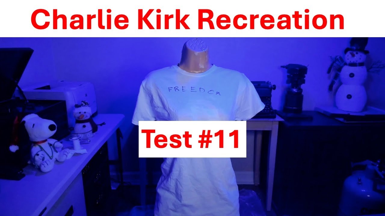 Reproducing Charlie Kirk Shirt Behavior LIVE!!!