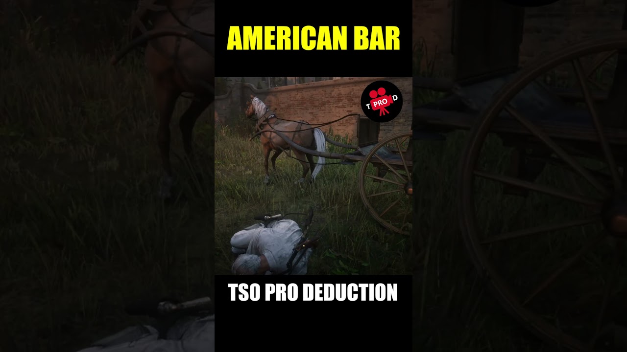 AMERICAN BAR - Red Dead 2