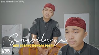 Video thumbnail of "Sauqbiluya Cover Akustik Santri Njoso"