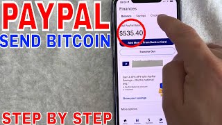 ✅ How To Send Bitcoin On PayPal 🔴