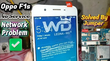 Oppo F1s No Service No Network🛜 Oppo F1s Network Problem || 100% Working ✅
