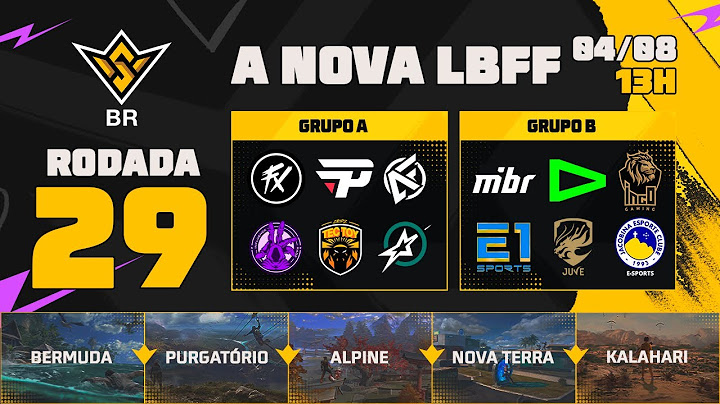 A NOVA LBFF🚨FFWS BR 🏆RODADA 29 - GRUPOS A e B | LBFF 🚨 #FREEFIRE