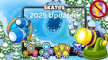 Skates [Double HP Moabs] Guide | No Monkey Knowledge | BTD 6 (2025 Updated) 4K