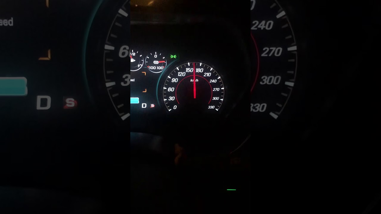 Camaro ZL1 stock 2018 with MT tyres from 0-200 km/h